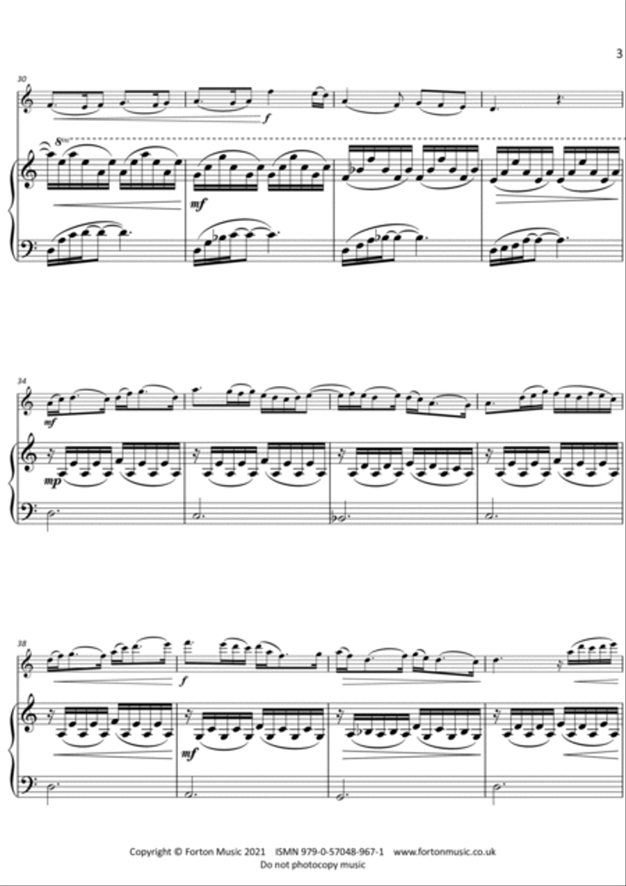 Memories of Scotland Violin scores gallery preview page 5