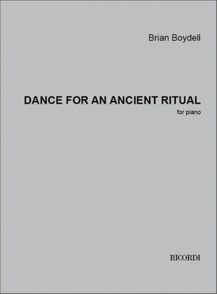 Book cover for Dance for an ancient ritual