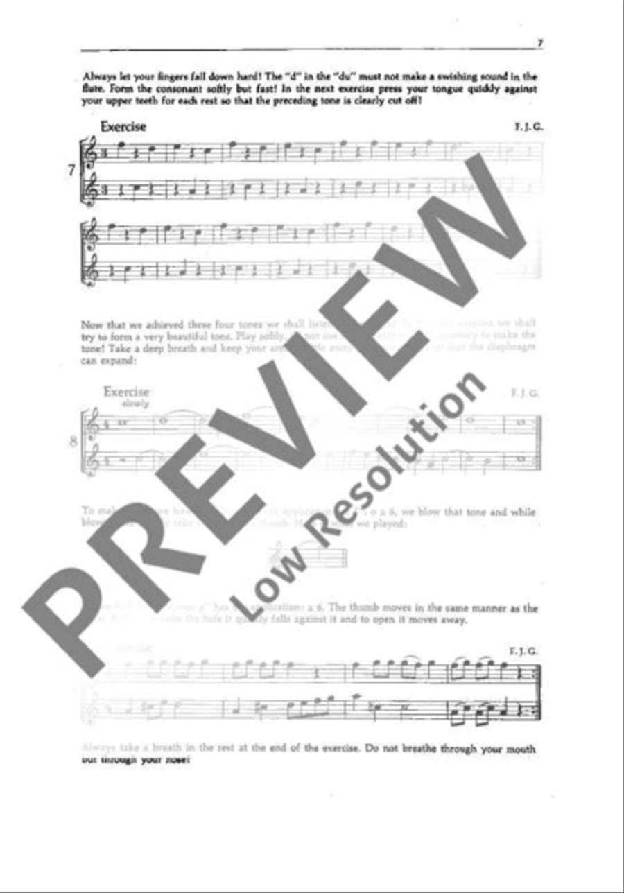 Method for the Treble Recorder Alto Recorder scores gallery preview page 8