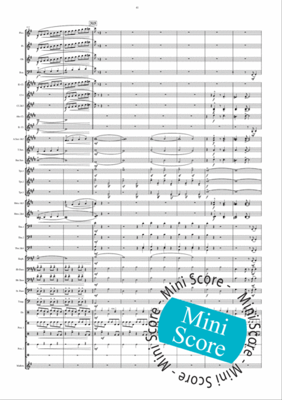 Car Concert Band scores gallery preview page 45