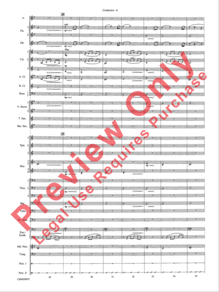 The Lord of the Rings: The Two Towers, Symphonic Suite from Concert Band scores gallery preview page 9