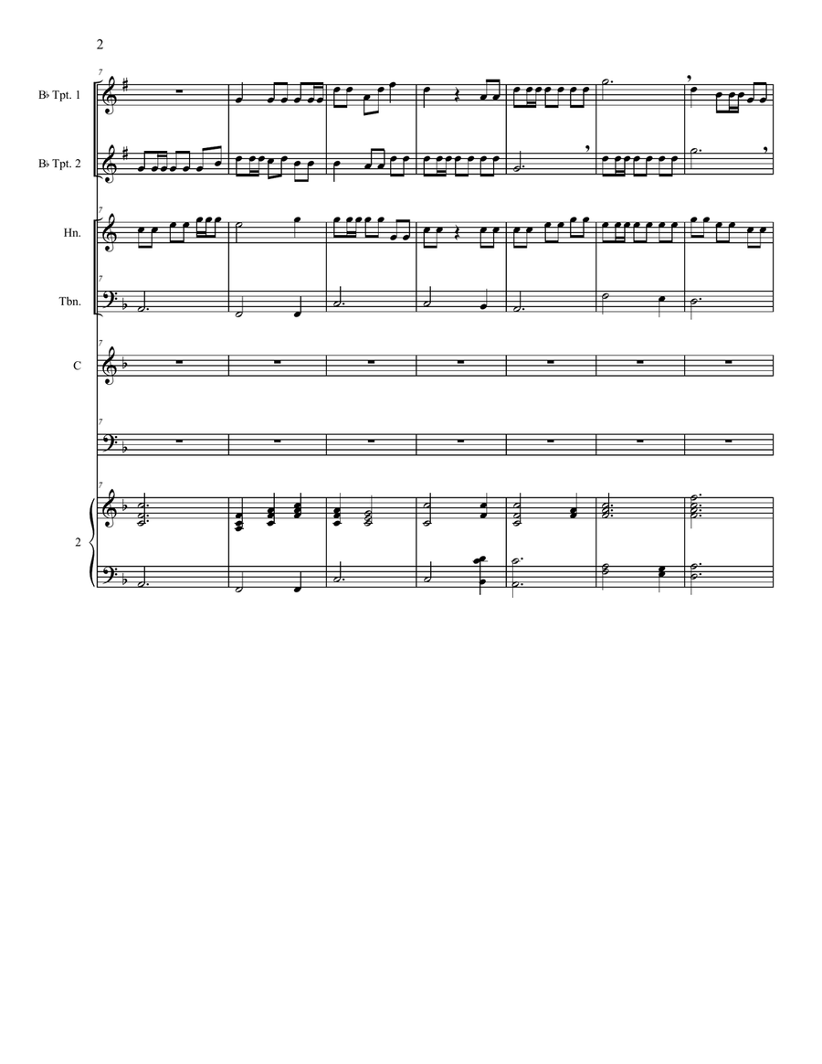 Come Holy Ghost - Lambillotte - Hymn Concertante 4-Part scores gallery preview page 2