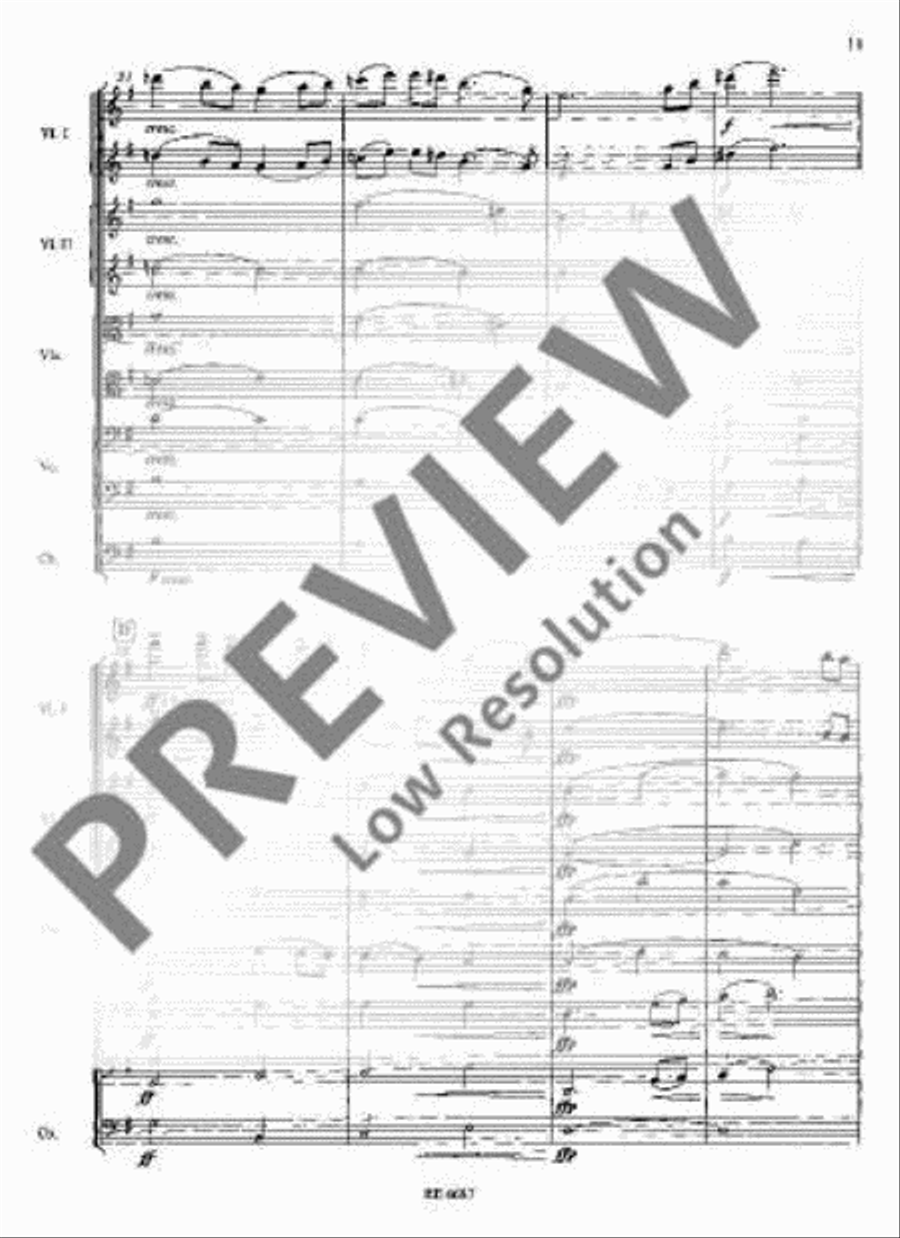2 elegiac Melodies Miniature Score scores gallery preview page 18