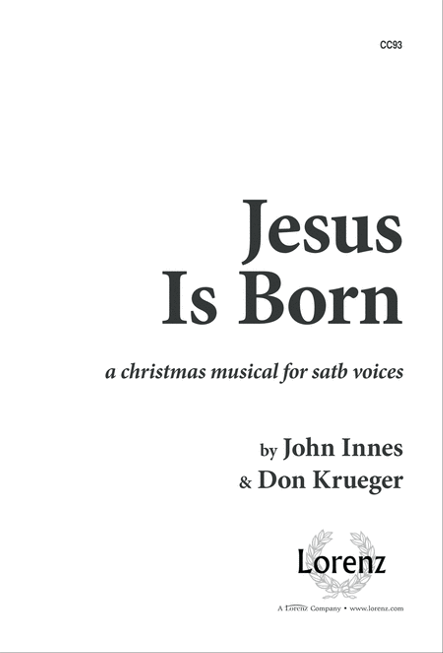 Jesus Is Born Jesus Is Born 4-Part scores gallery preview page 1