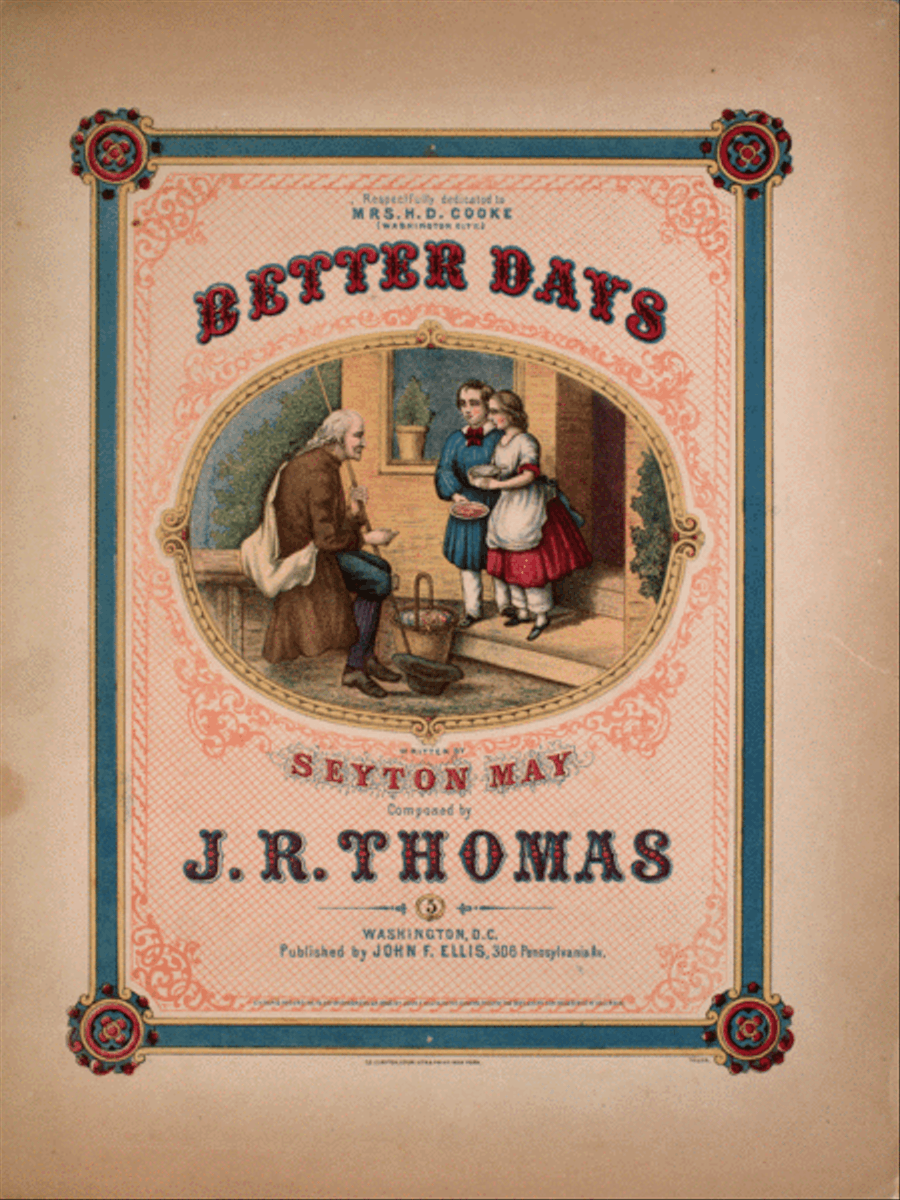 Better Days Voice scores gallery preview page 1