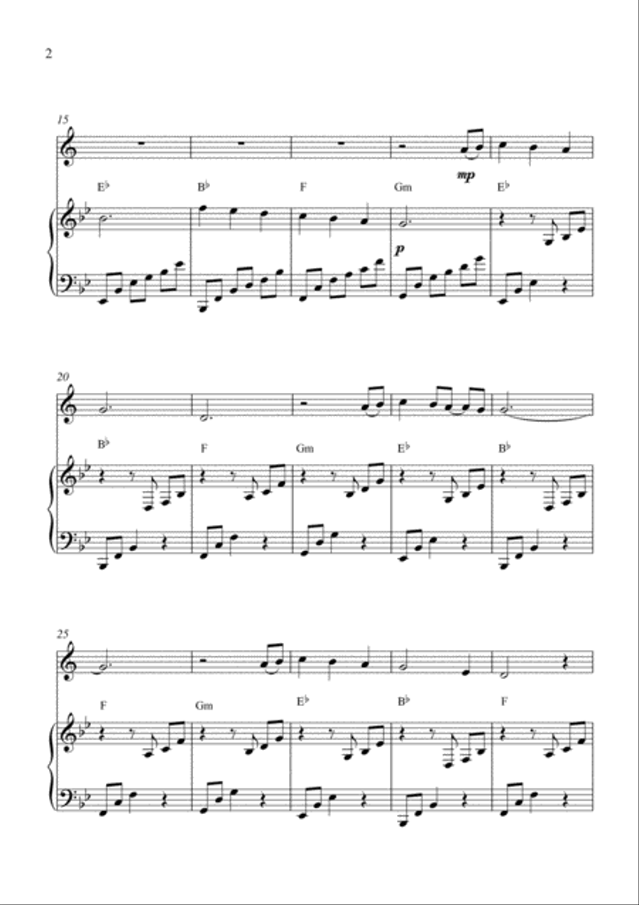 A New Day Has Come Tenor Saxophone scores gallery preview page 2