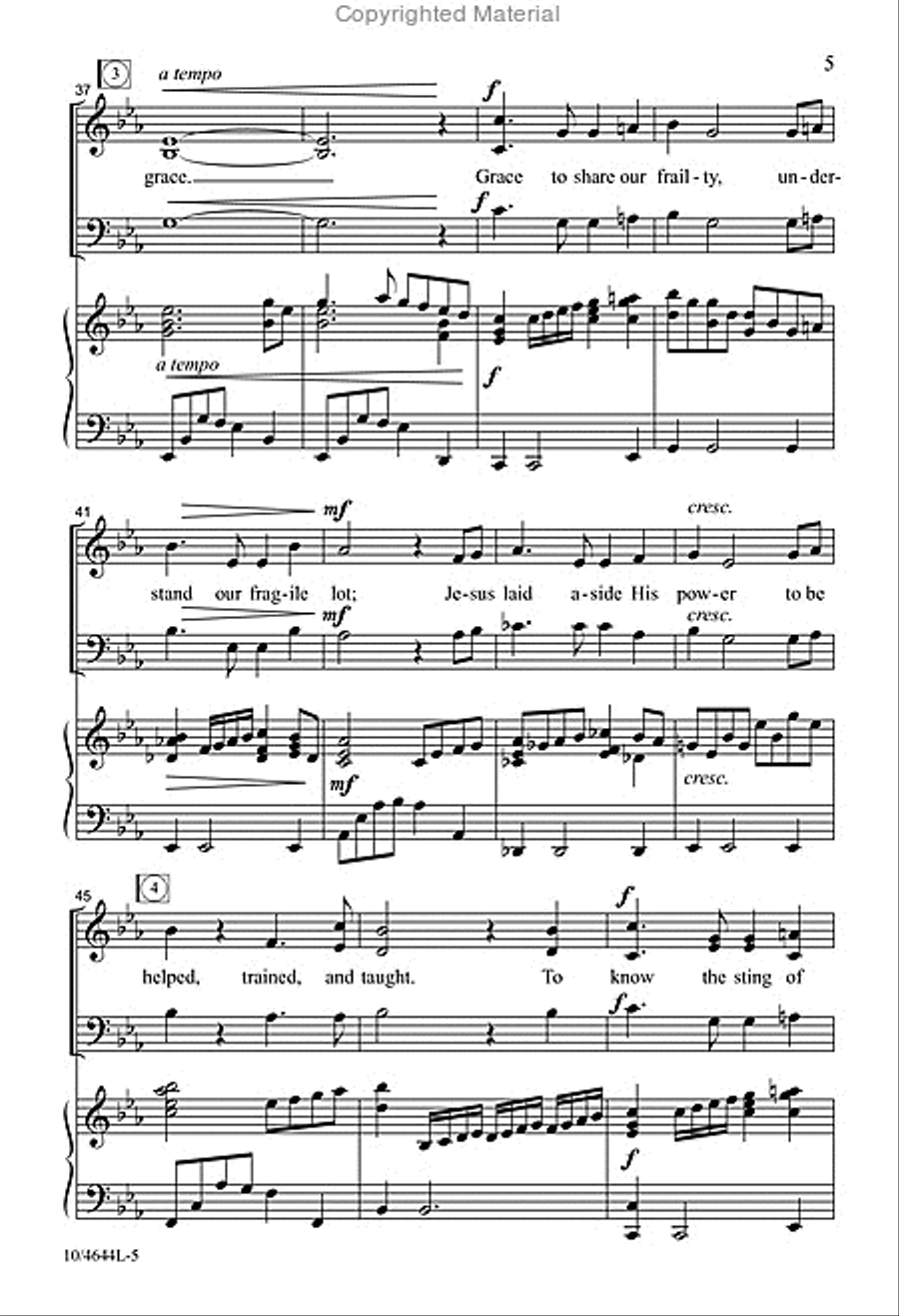 Christmas Grace Christmas Grace 3-Part scores gallery preview page 5