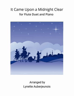 It Came Upon a Midnight Clear - Flute Duet and Piano