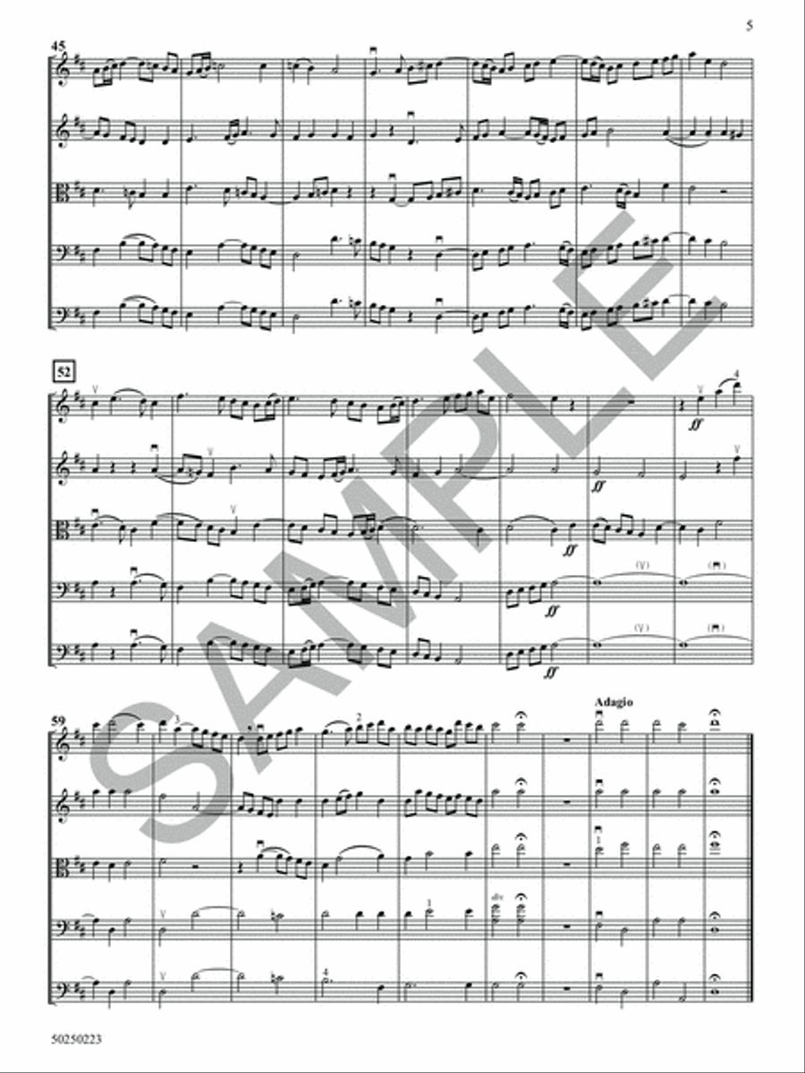 Amen Chorus from The Messiah by George Frideric Handel Choir - Sheet Music page 6