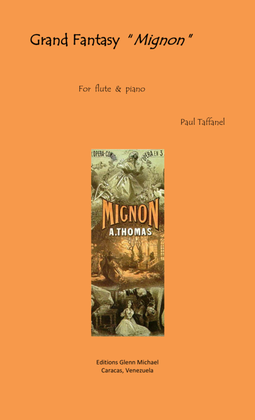Taffanel Grand Fantasy "Mignon" for flute & piano