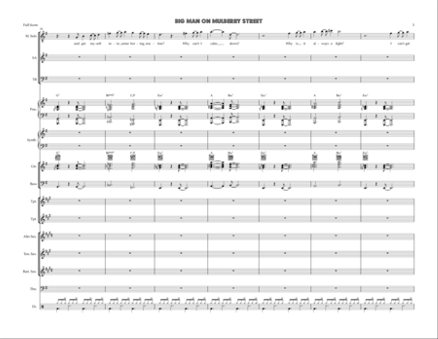 Big Man On Mulberry Street School and Community scores gallery preview page 3