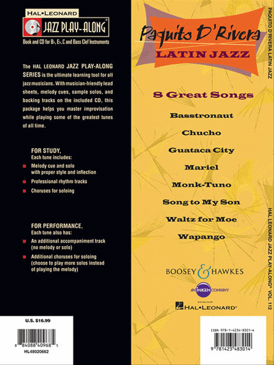 Paquito D'Rivera - Latin Jazz C Instrument scores gallery preview page 2