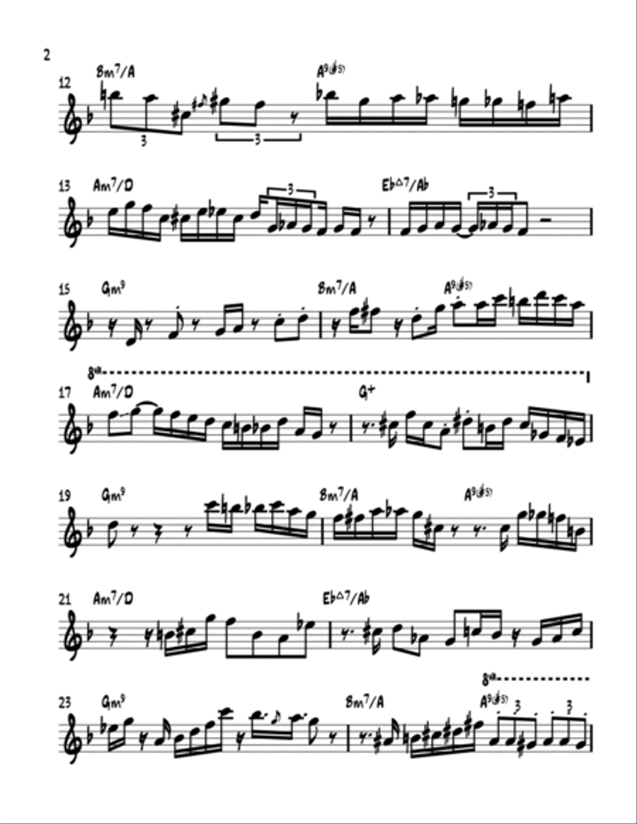 South Of The River Piano scores gallery preview page 2