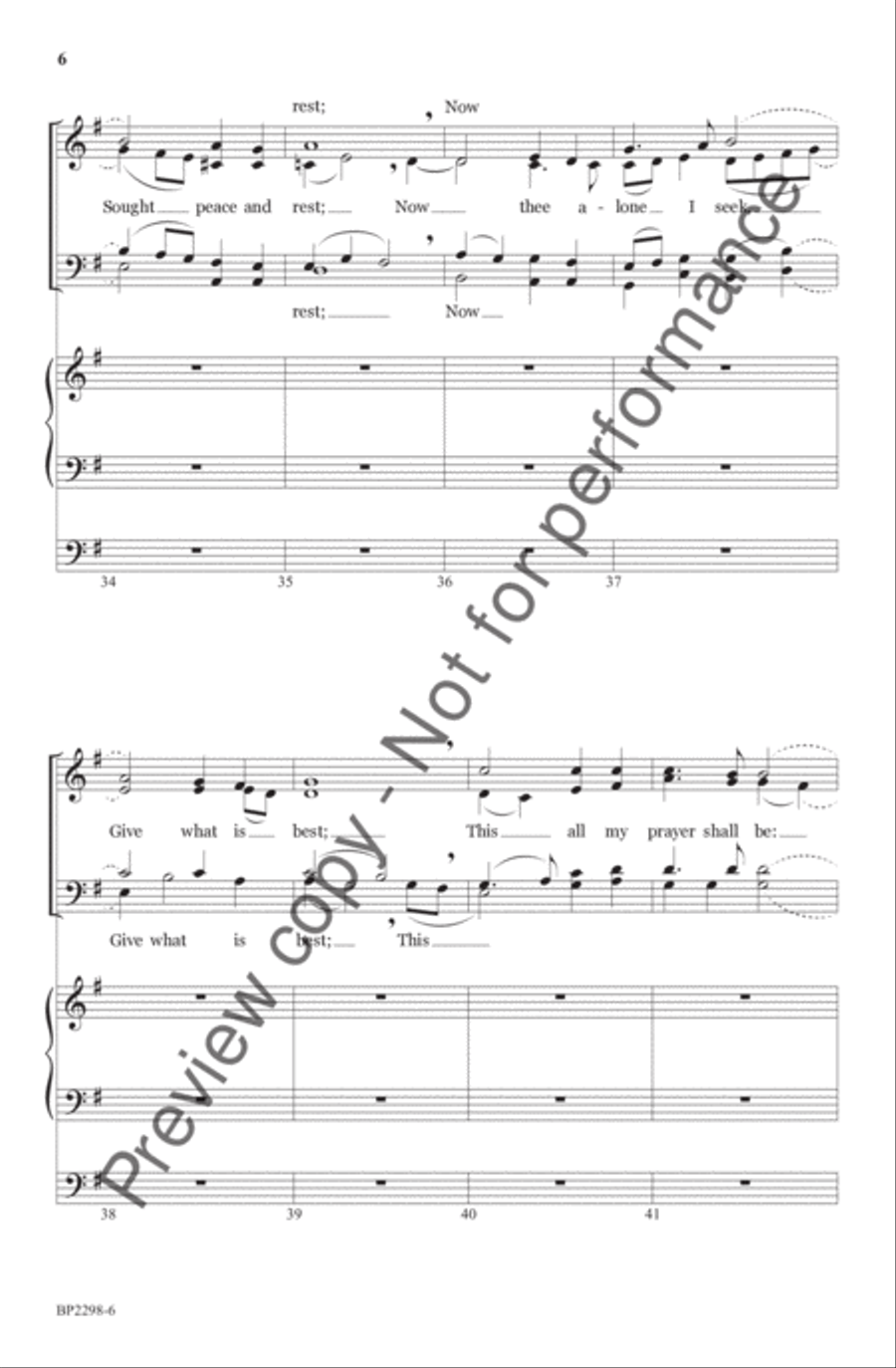 More Love To Thee - Helvey 4-Part scores gallery preview page 7