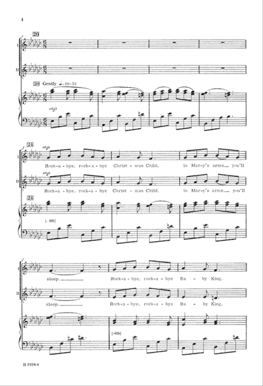 Joyfully Sing Noel 2-Part scores gallery preview page 5