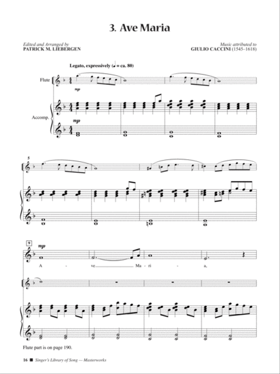 Singer's Library of Song Voice Solo scores gallery preview page 7