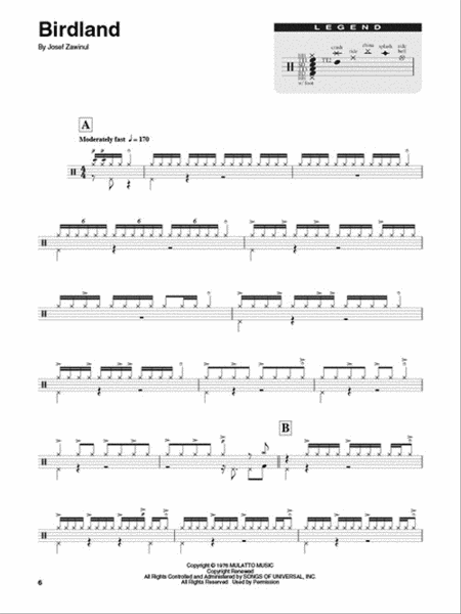 Buddy Rich Percussion scores gallery preview page 4