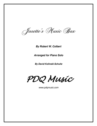 Book cover for Josette's Music Box