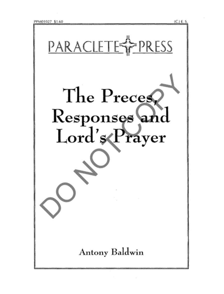 The Preces, Responses and Lord's Prayer image number null