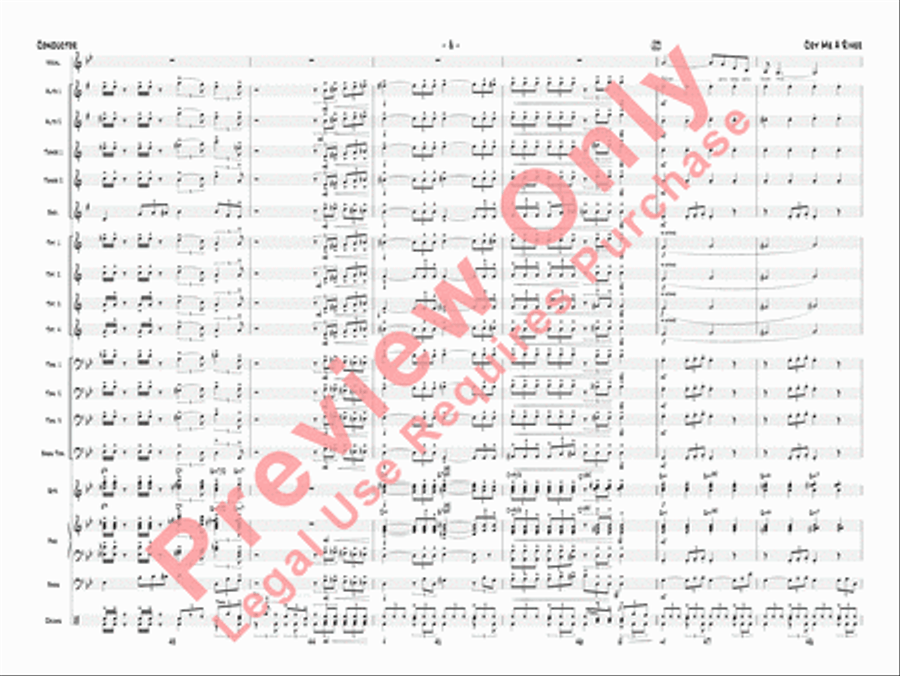 Cry Me a River Jazz Ensemble scores gallery preview page 11