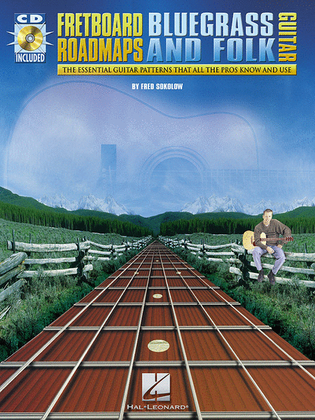 Book cover for Fretboard Roadmaps – Bluegrass and Folk Guitar