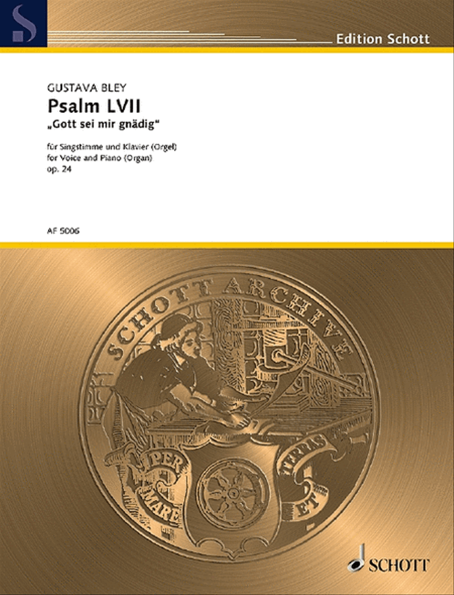 Psalm LVII Psalm LVII Voice Solo scores gallery preview page 1