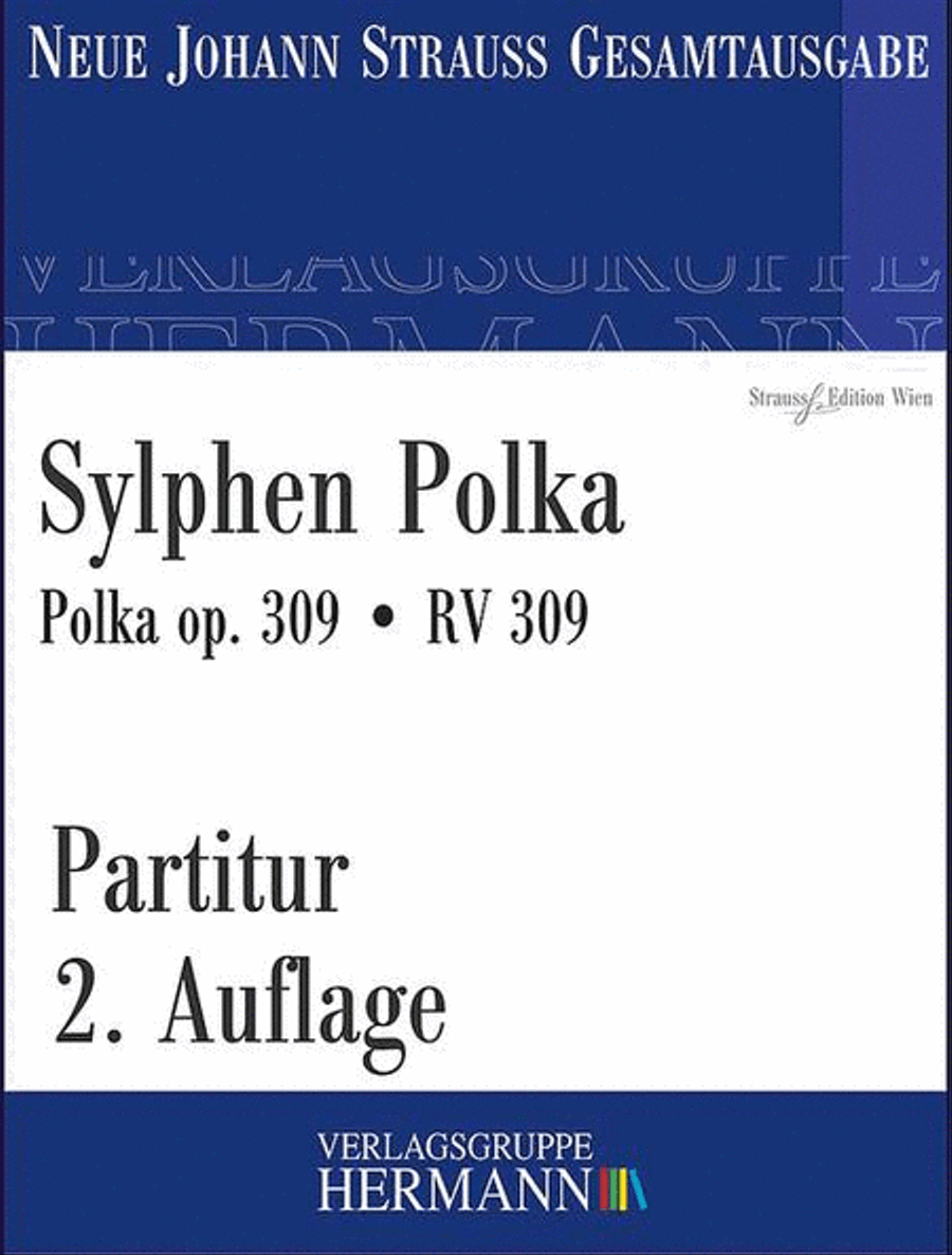 Sylphen Polka op. 309 RV 309 Orchestra scores gallery preview page 1