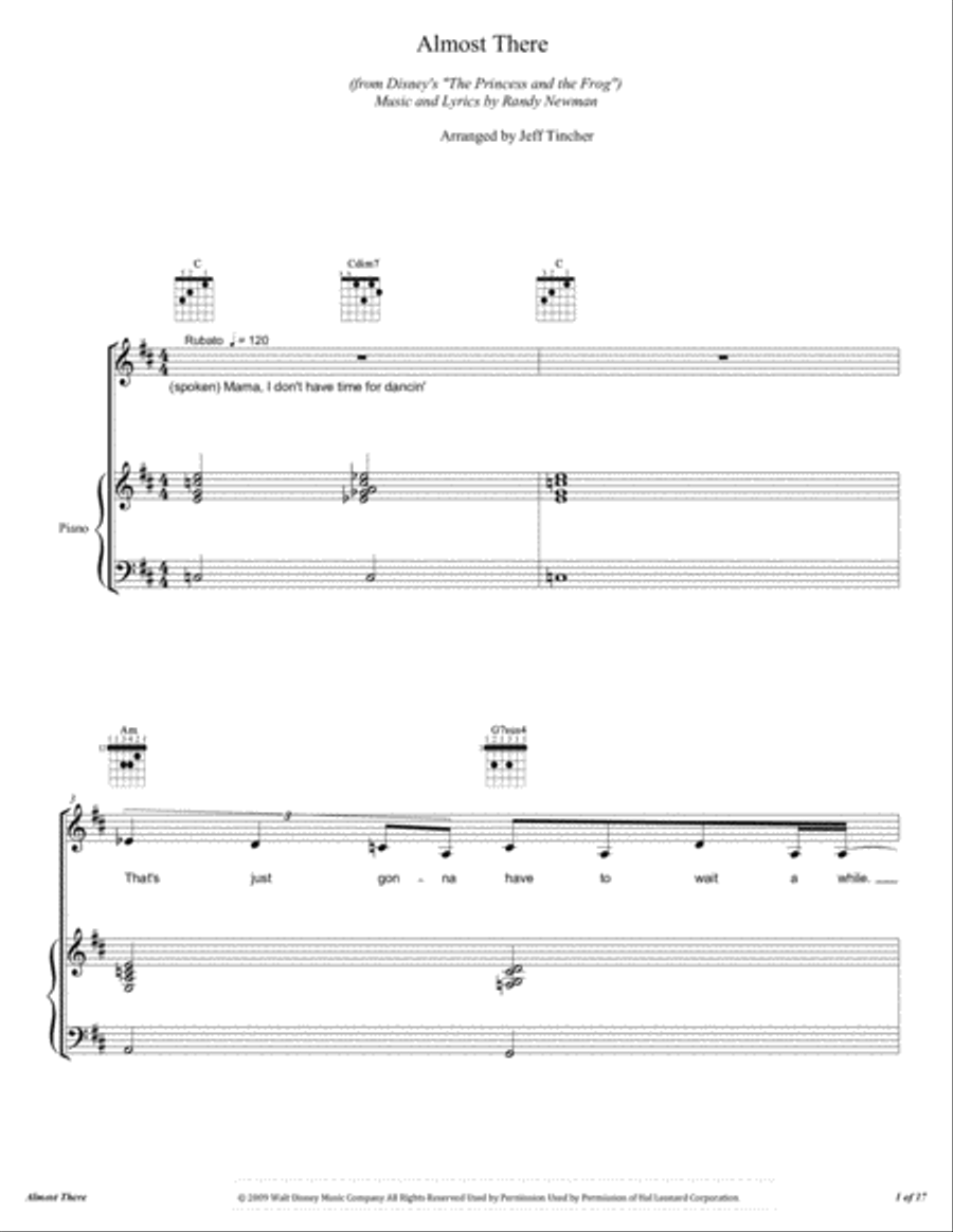 Almost There Voice scores gallery preview page 2