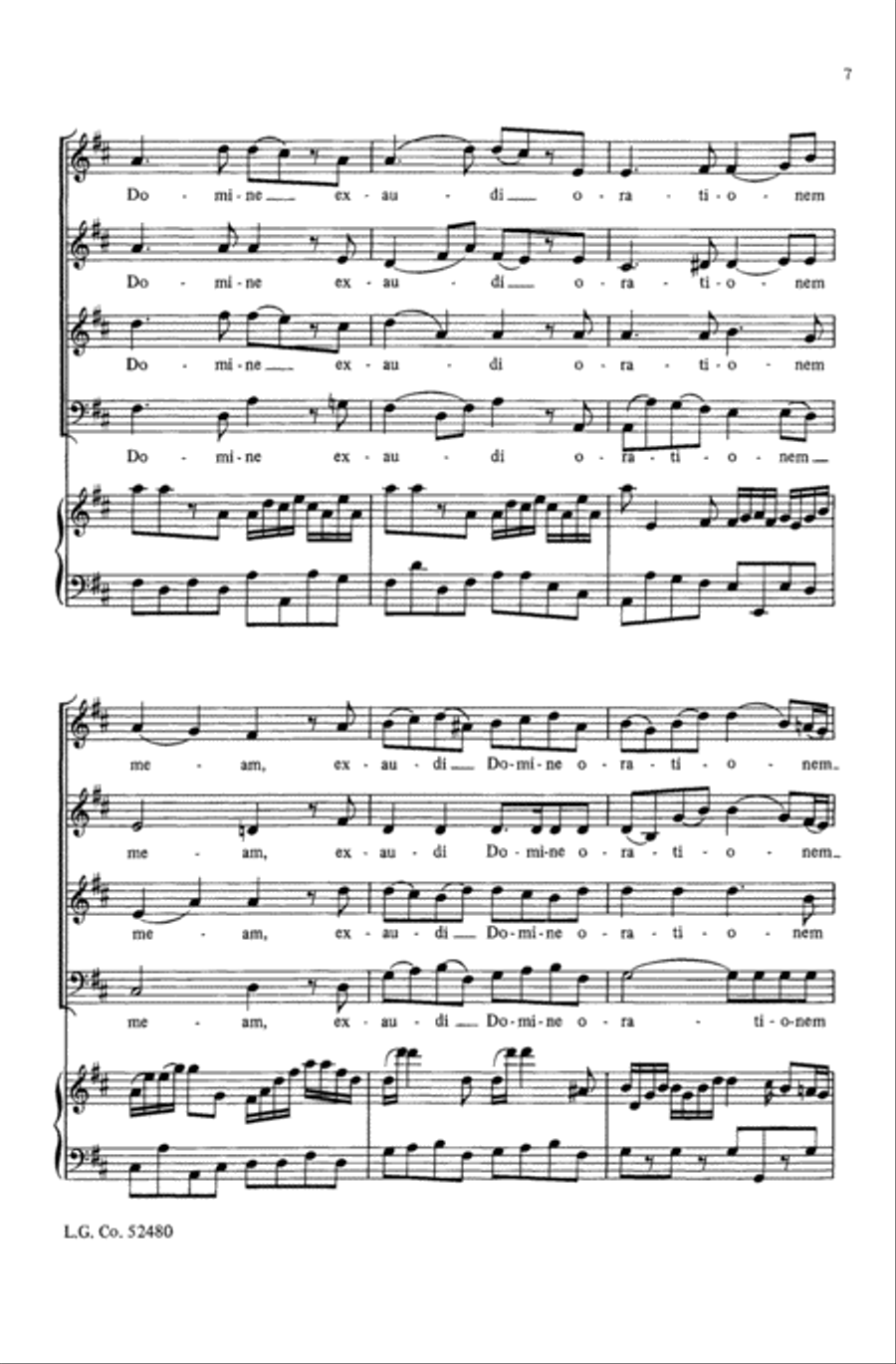 De Profundis Clamavi De Profundis Clamavi Choir scores gallery preview page 5