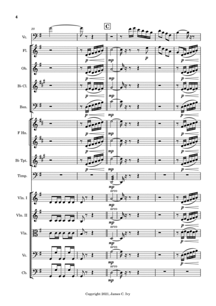 A Short Piece for Violoncello and Orchestra image number null
