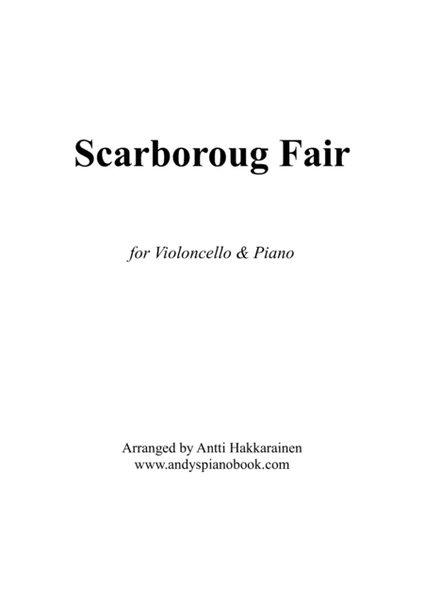 Scarborough Fair - Cello & Piano