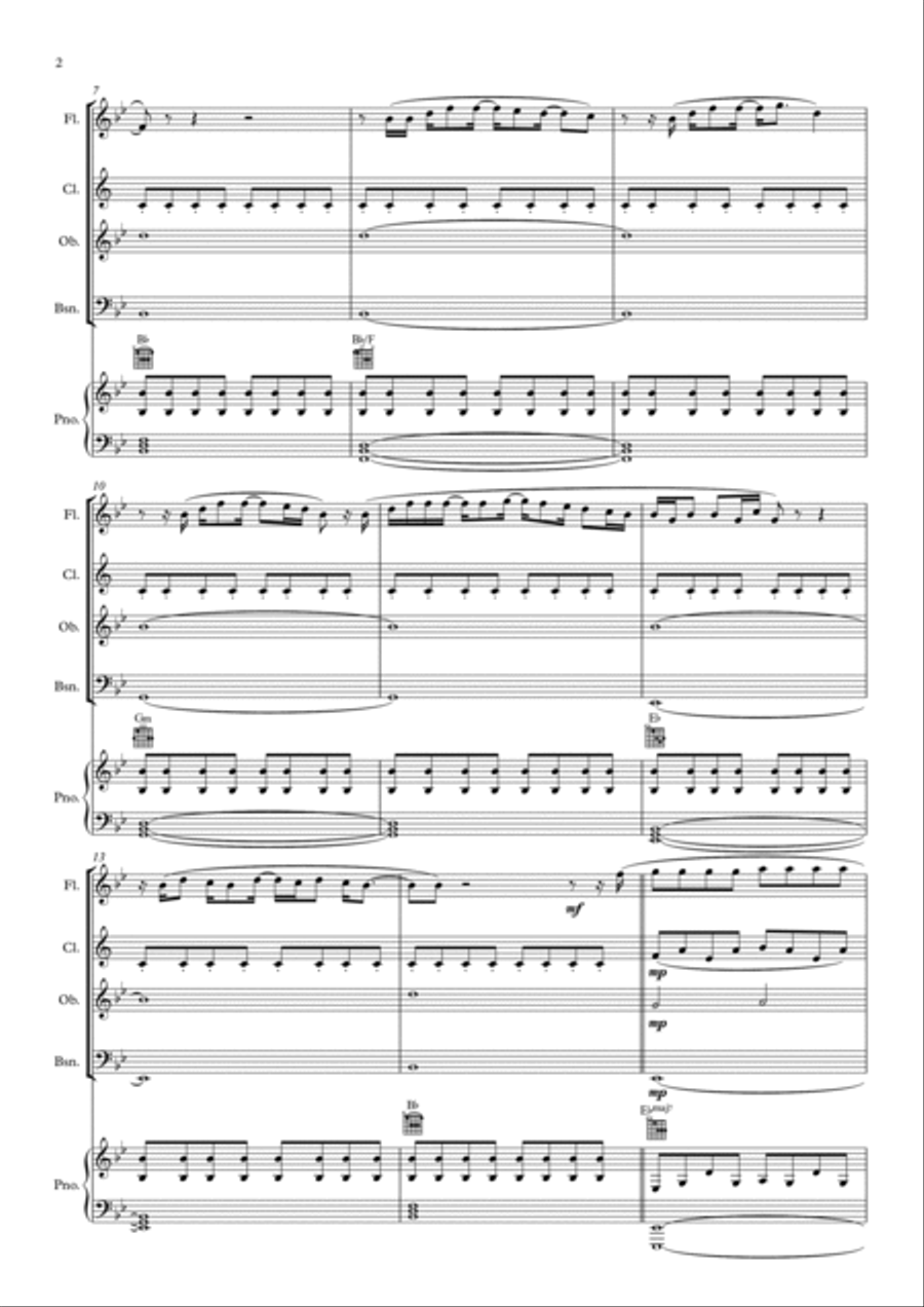 Drivers License Drivers License Woodwind Quartet scores gallery preview page 2