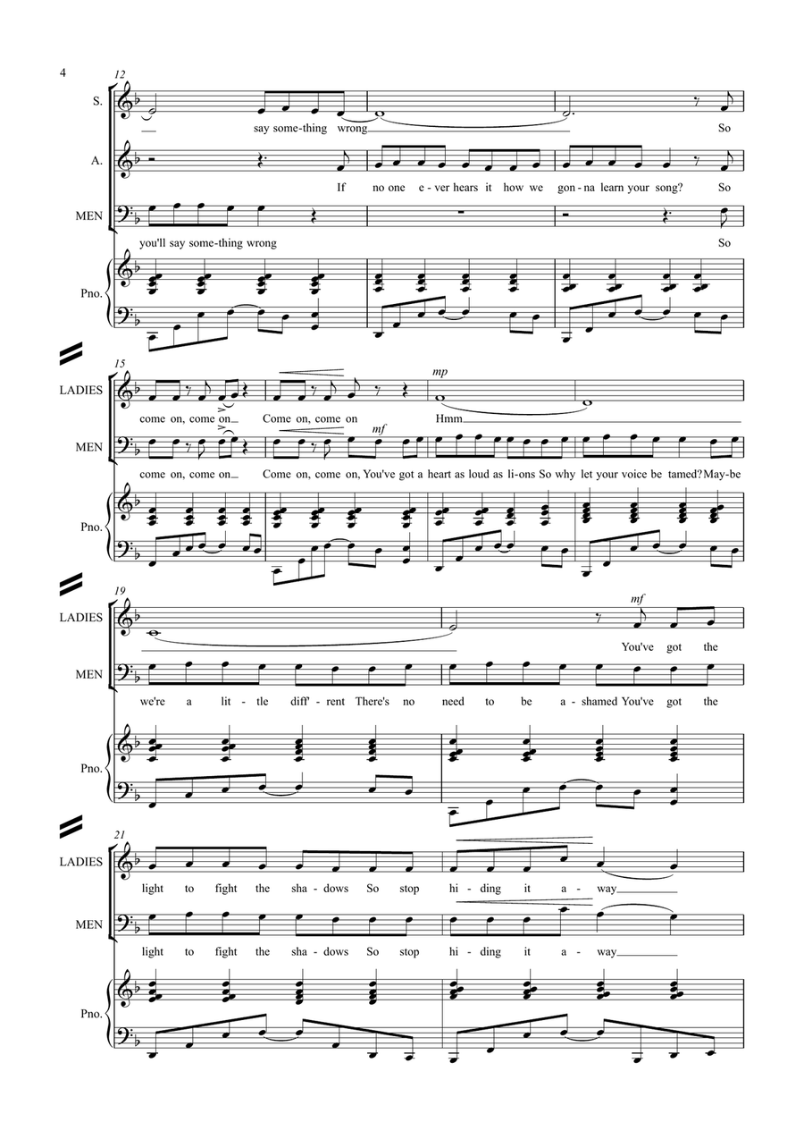 Read All About It, Part III Divisi scores gallery preview page 3