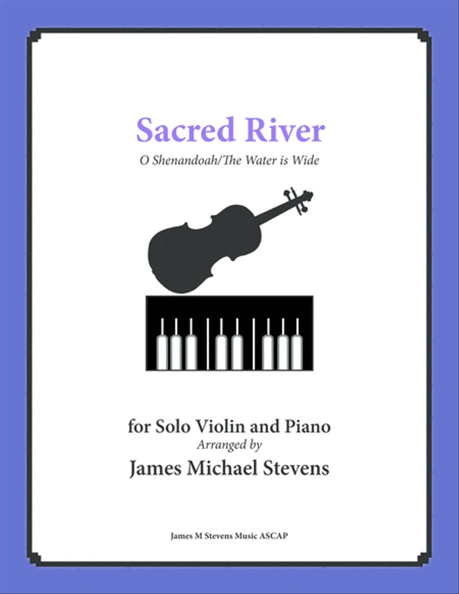 Sacred River - Violin/Piano - O Shenandoah/The Water is Wide Violin Solo scores gallery preview page 1