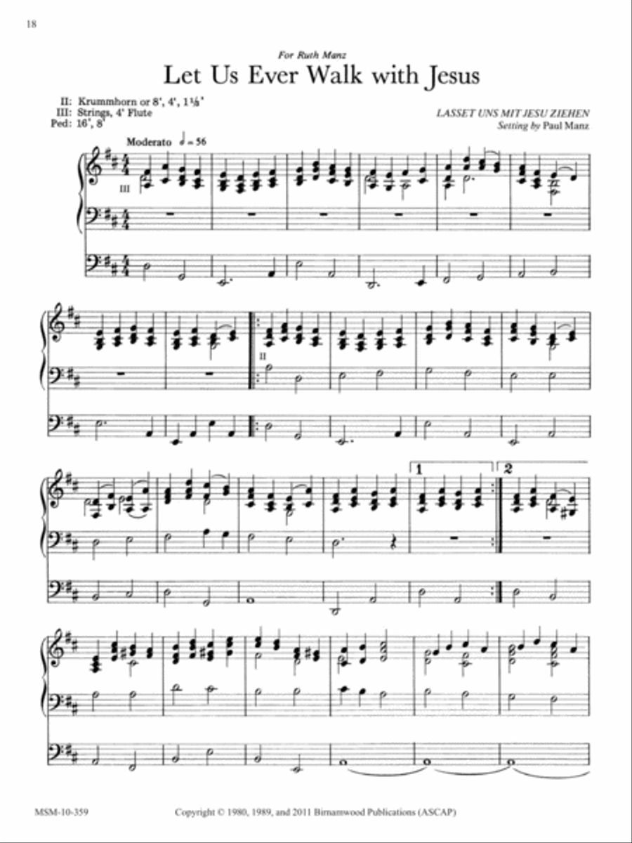 Ten Chorale Improvisations, Set 9 Organ scores gallery preview page 10