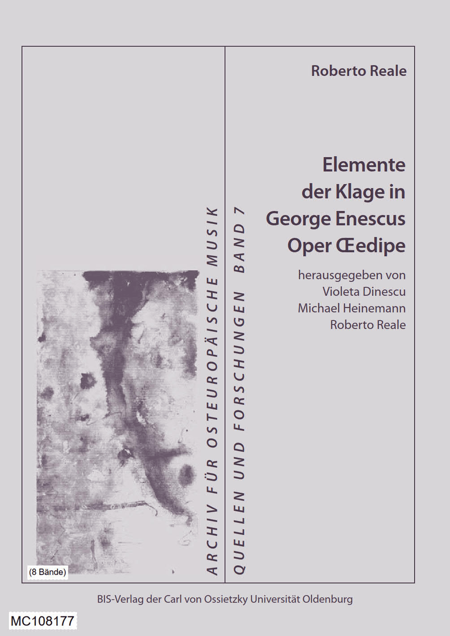 Elemente der Klage in George Enescus Oper Oedipe