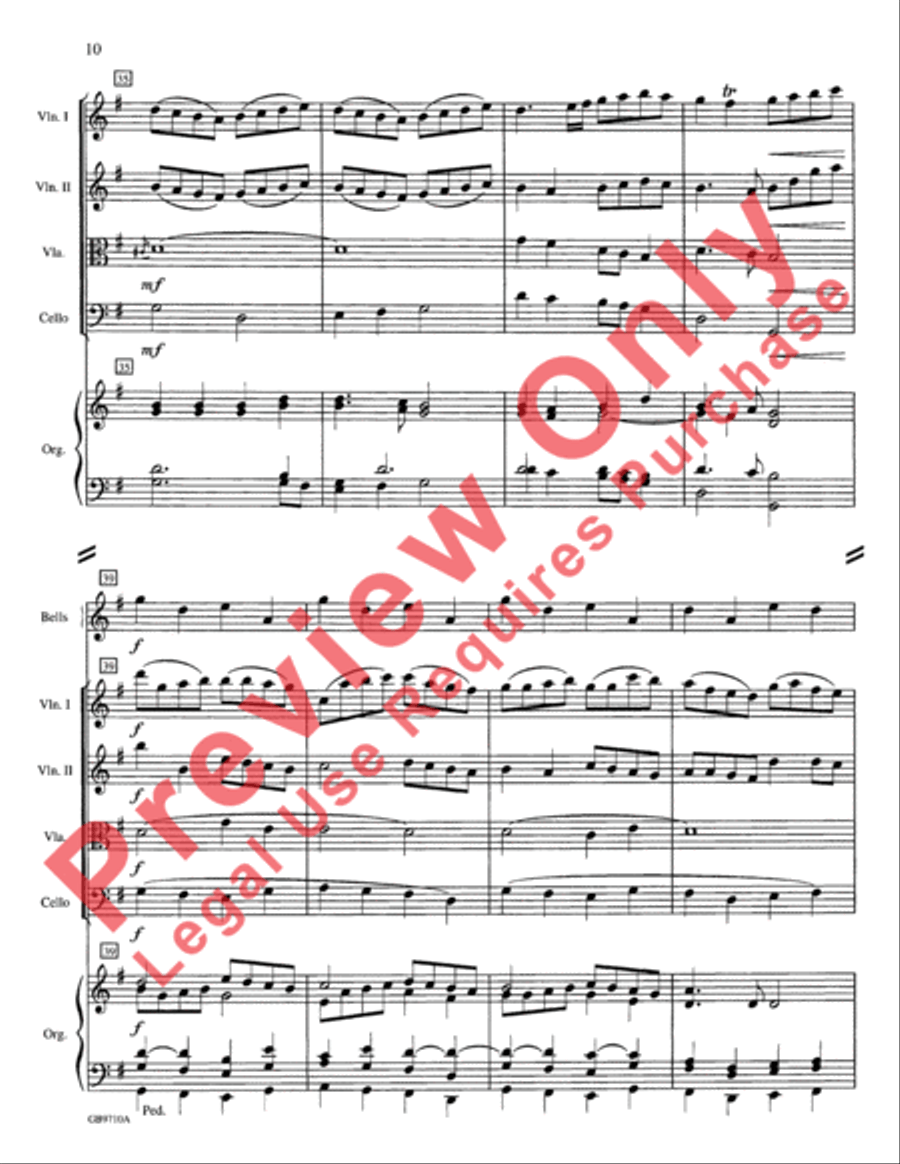 A Festival of Lessons and Carols Choir scores gallery preview page 11