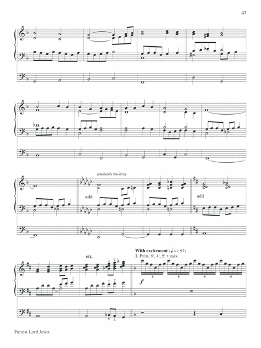 The Essential Collection for the Church Organist II Organ scores gallery preview page 5