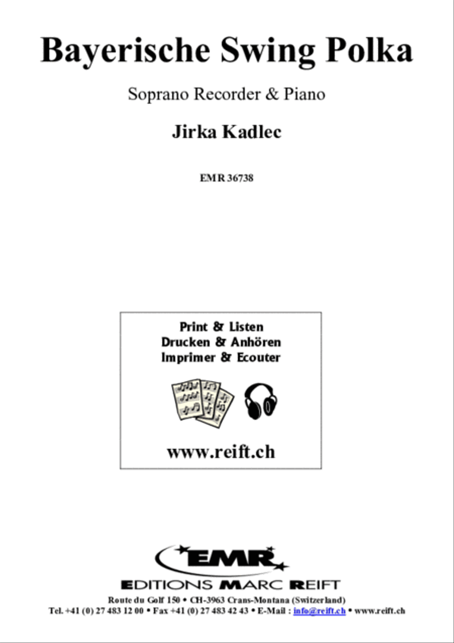 Bayerische Swing Polka Soprano Recorder scores gallery preview page 2