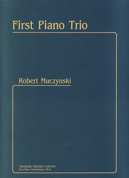 First Piano Trio
