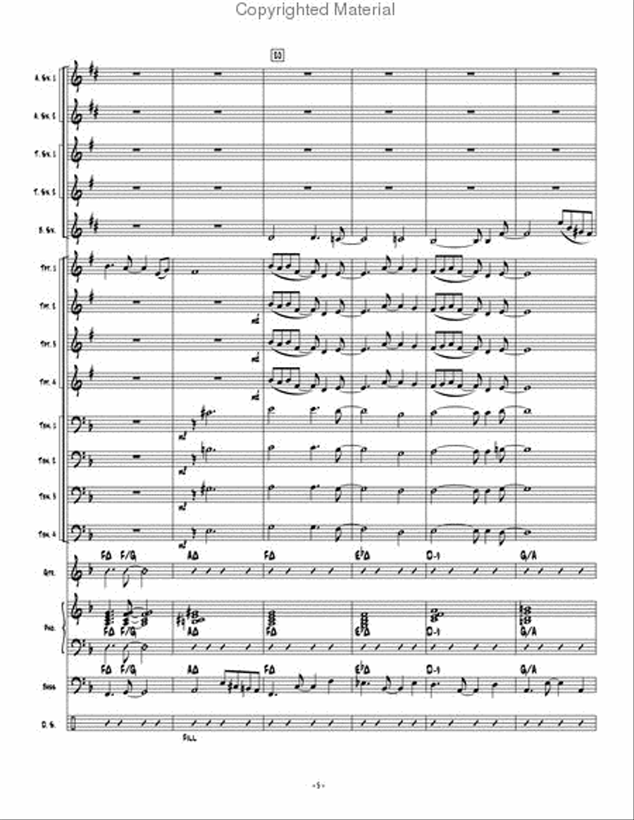 Smoothitude Smoothitude Jazz Ensemble scores gallery preview page 6