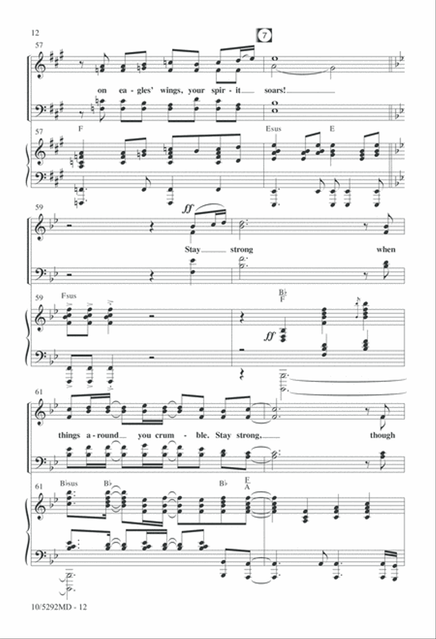 Stay Strong 4-Part scores gallery preview page 12