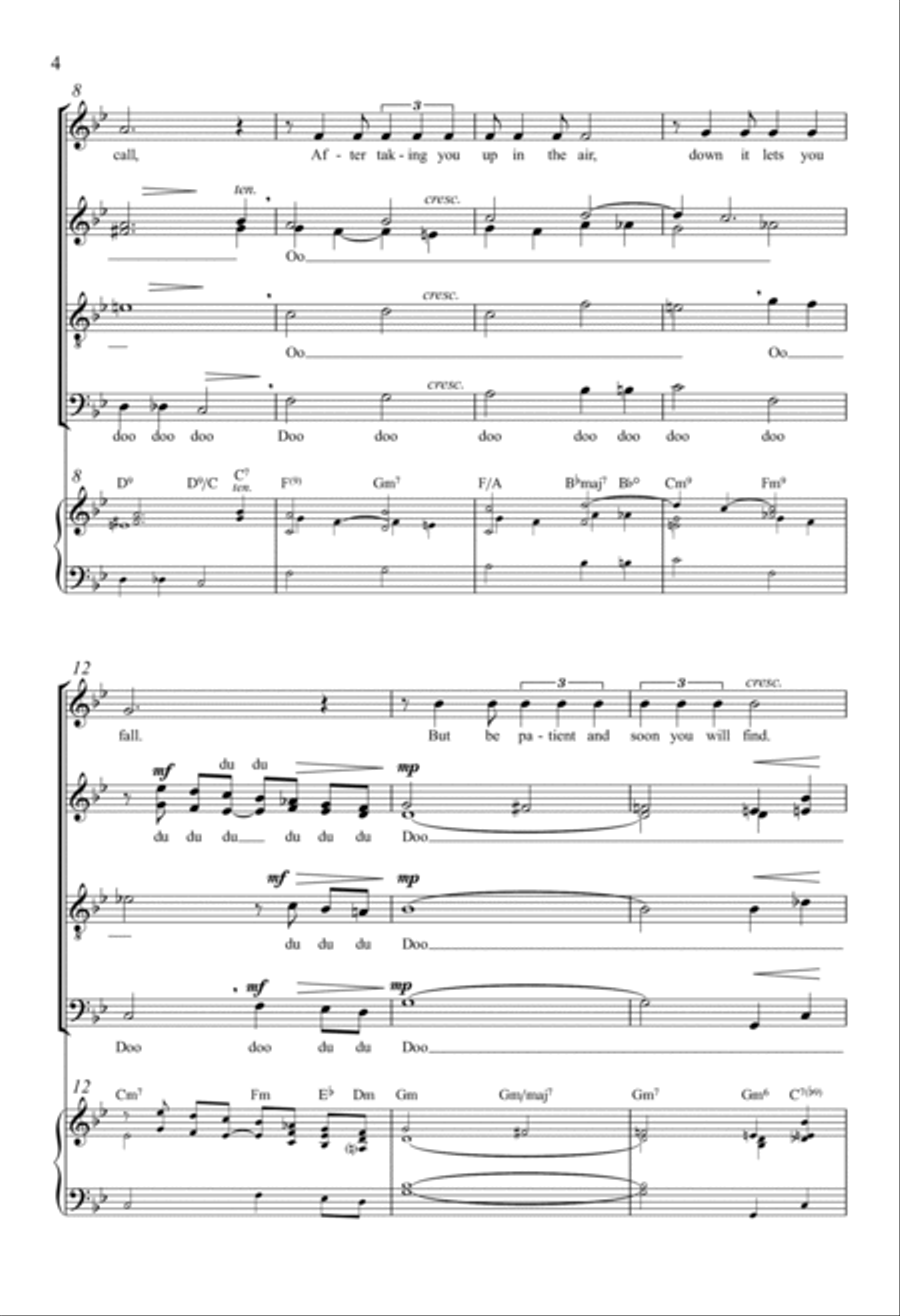 C'est Magnifique 4-Part scores gallery preview page 2