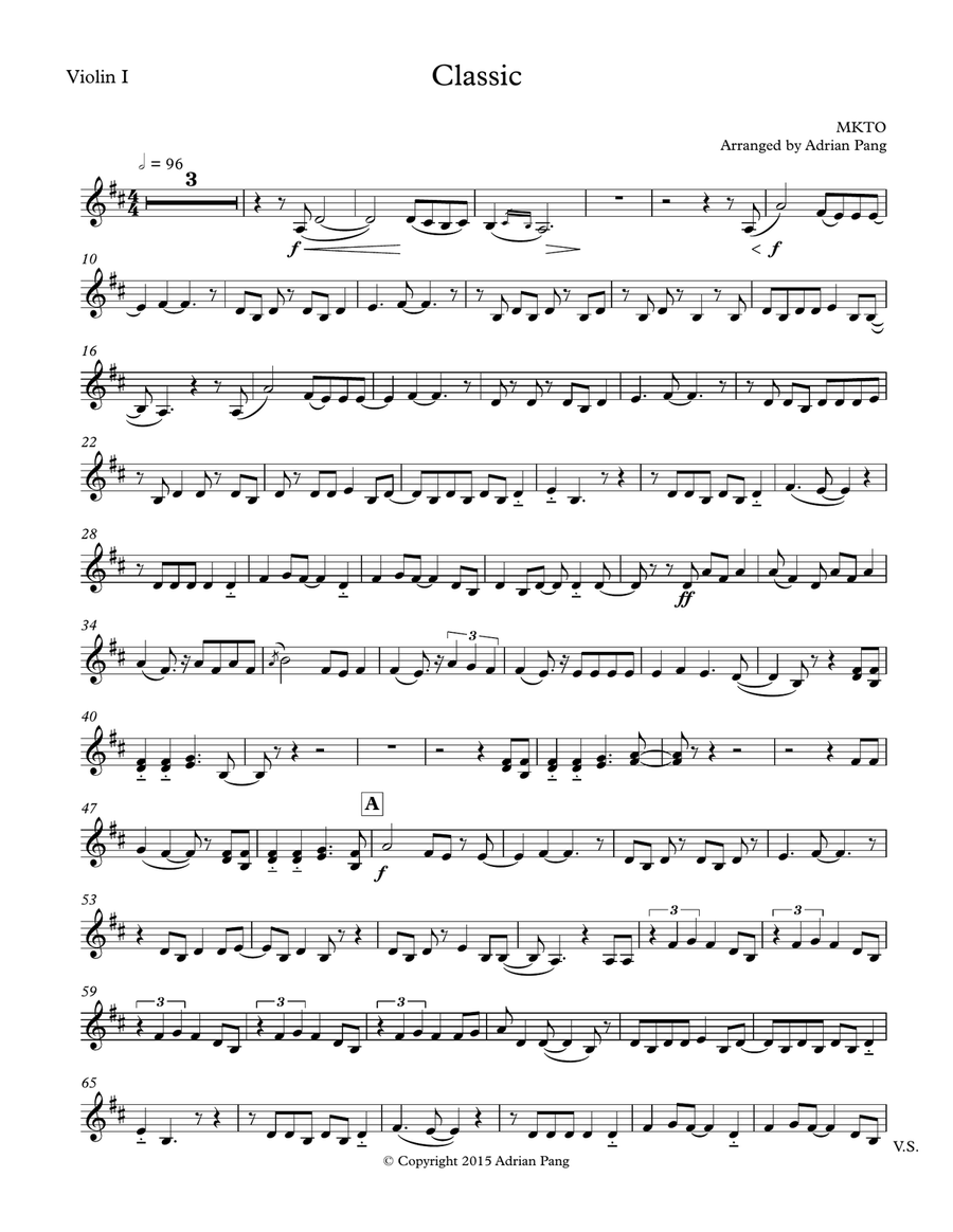 Classic String Quartet scores gallery preview page 1