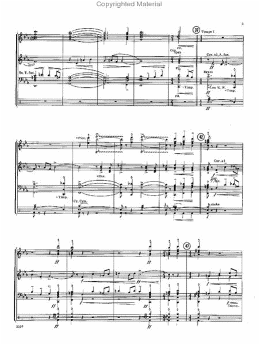 Caravelle Concert Band scores gallery preview page 4