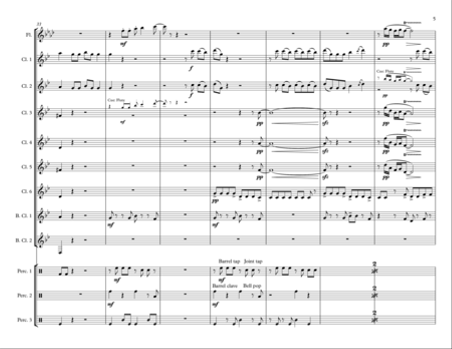 Sucker Woodwind Ensemble scores gallery preview page 5
