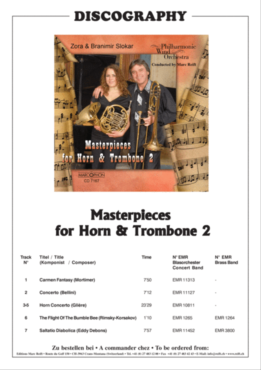 Horn Concerto Concert Band scores gallery preview page 3