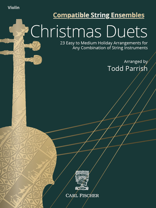 Book cover for Compatible String Ensembles: Christmas Duets