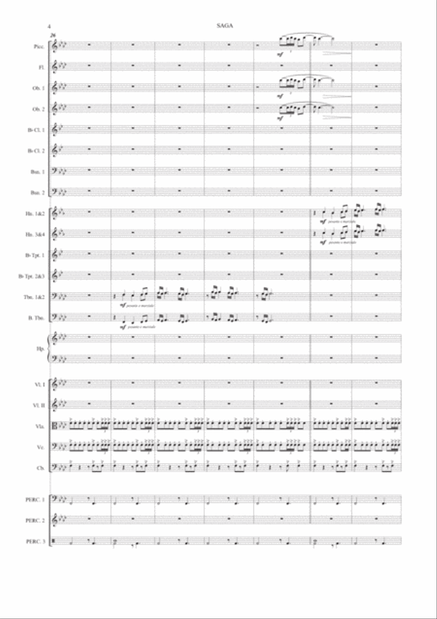 Saga Full Orchestra scores gallery preview page 6