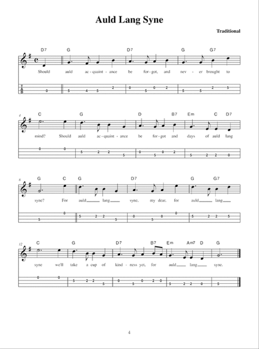 Mandolin Christmas Songbook Mandolin scores gallery preview page 5